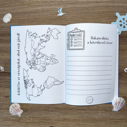 Utazásaim - emlékkönyv