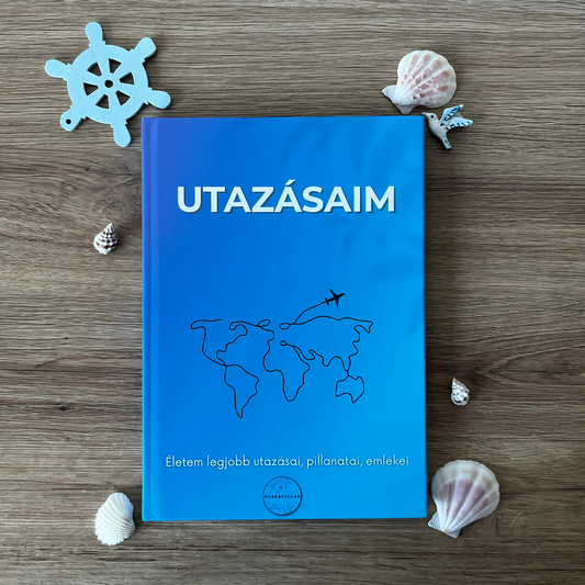 Utazásaim - emlékkönyv
