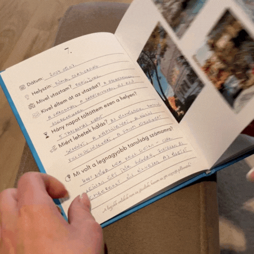 Utazásaim - emlékkönyv