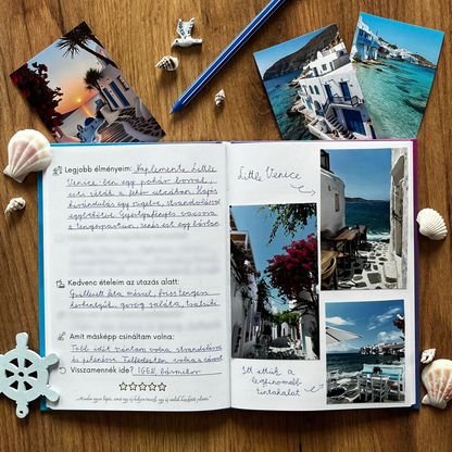 Utazásaim - emlékkönyv